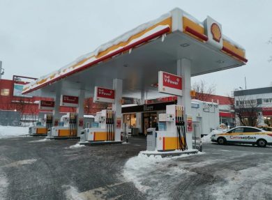 Крупнейшая заправочная станция Shell вновь открывает свои двери